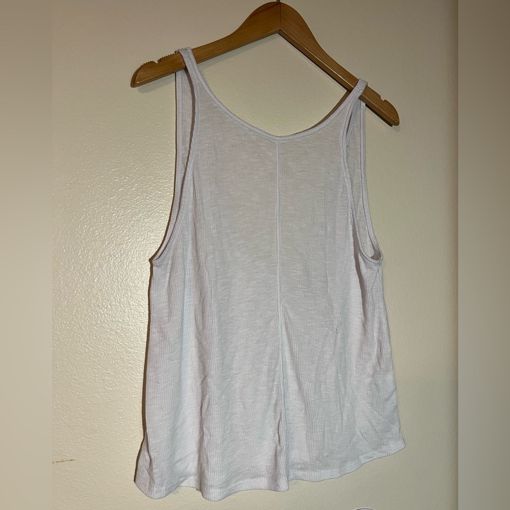 Free People — Low Back High Neck Tank Top